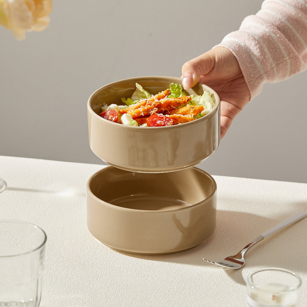 JIWOO-Beira, 4pcs-5.5inch-14cm dinner plates, microwave and dishwasher safe