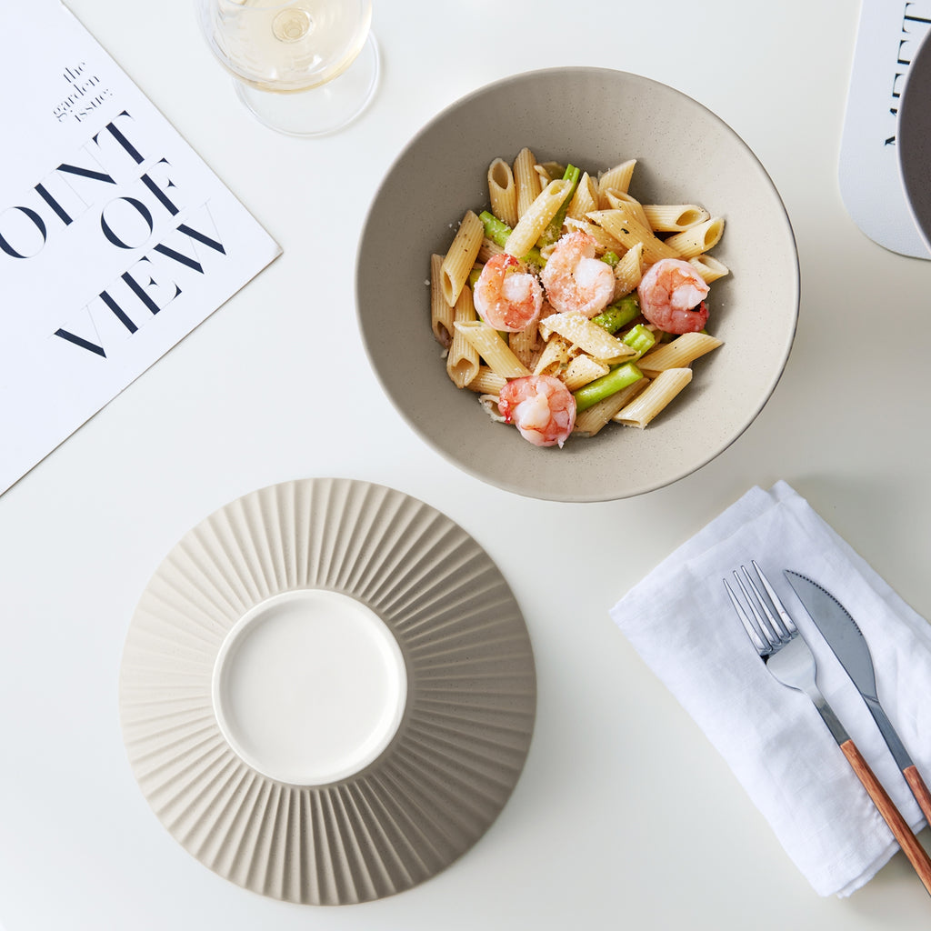 JIWOO-Collins, 4pcs, 8Zoll 20cm Schüssel, Mikrowellengeeignet und Spülmaschinengeeignet