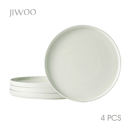 JIWOO-Beira, 4pcs, 10zoll 26cm Essteller, Mikrowellengeeignet und Spülmaschinengeeignet