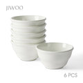 JIWOO-Zen, 6-teiliges 11,7cm Schale, Mikrowellengeeignet und Spülmaschinengeeignet