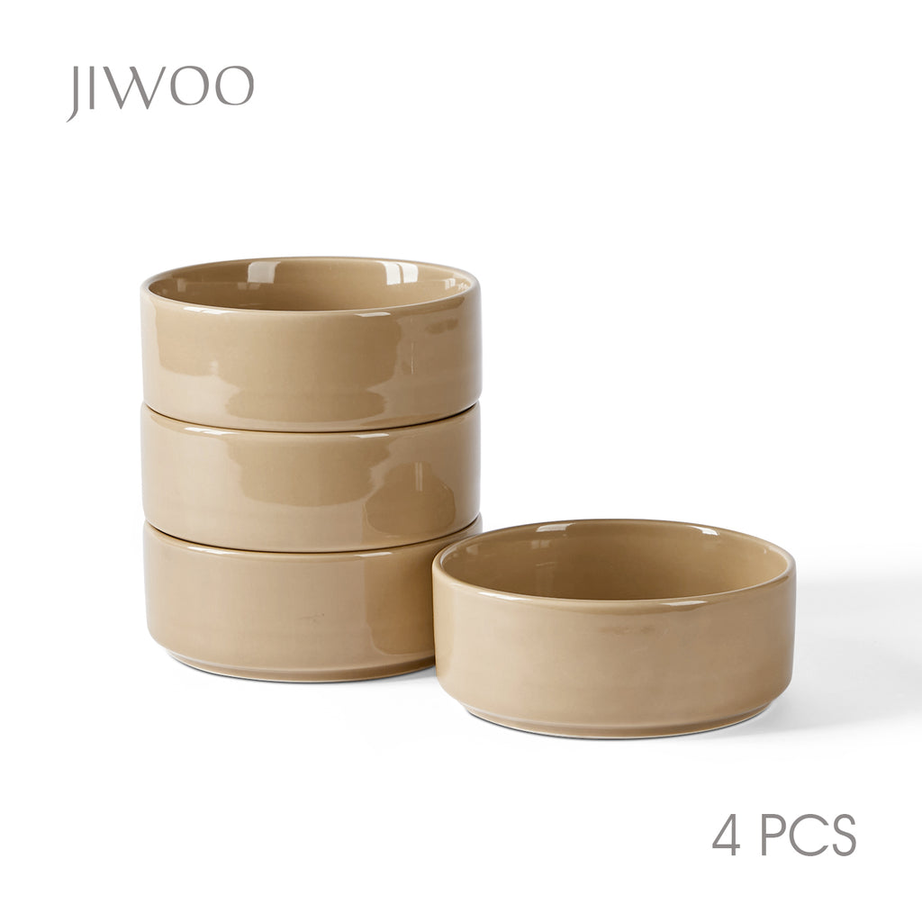 JIWOO-Beira, 4pcs, 5,5Zoll 13,5cm Schale, Mikrowellengeeignet und Spülmaschinengeeignet