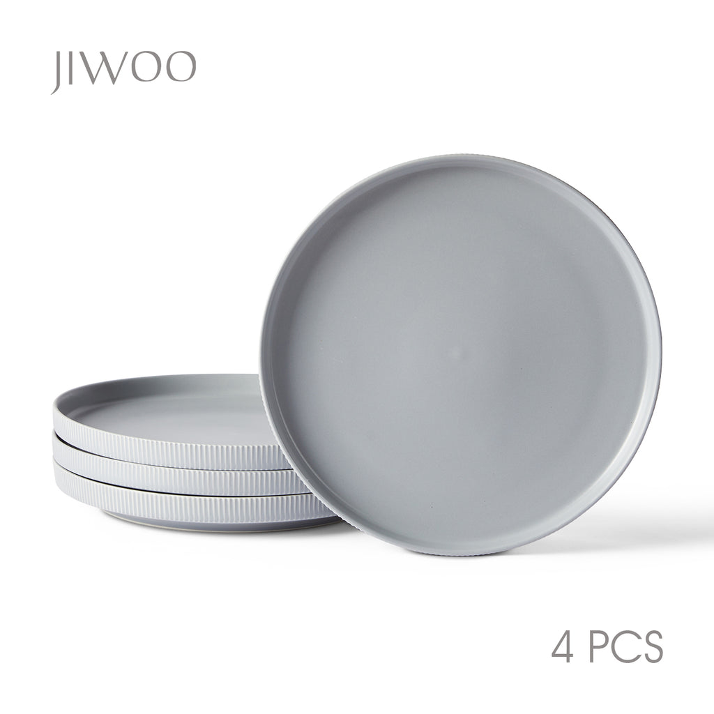 JIWOO-Roman Holiday, 4-teiliges 27,7cm  Essteller, Mikrowellengeeignet und Spülmaschinengeeignet