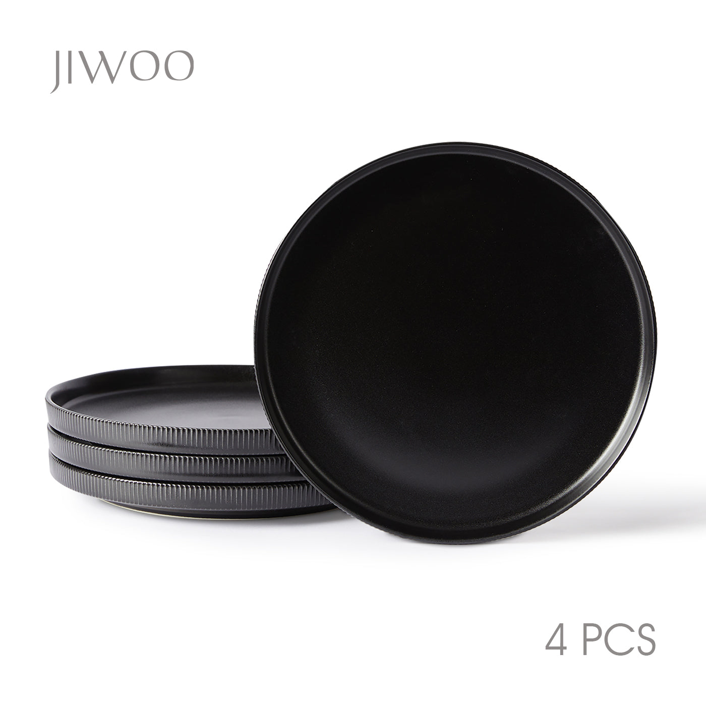 JIWOO-Roman Holiday, 4pcs, 10,5zoll 27,7cm  Essteller, Mikrowellengeeignet und Spülmaschinengeeignet