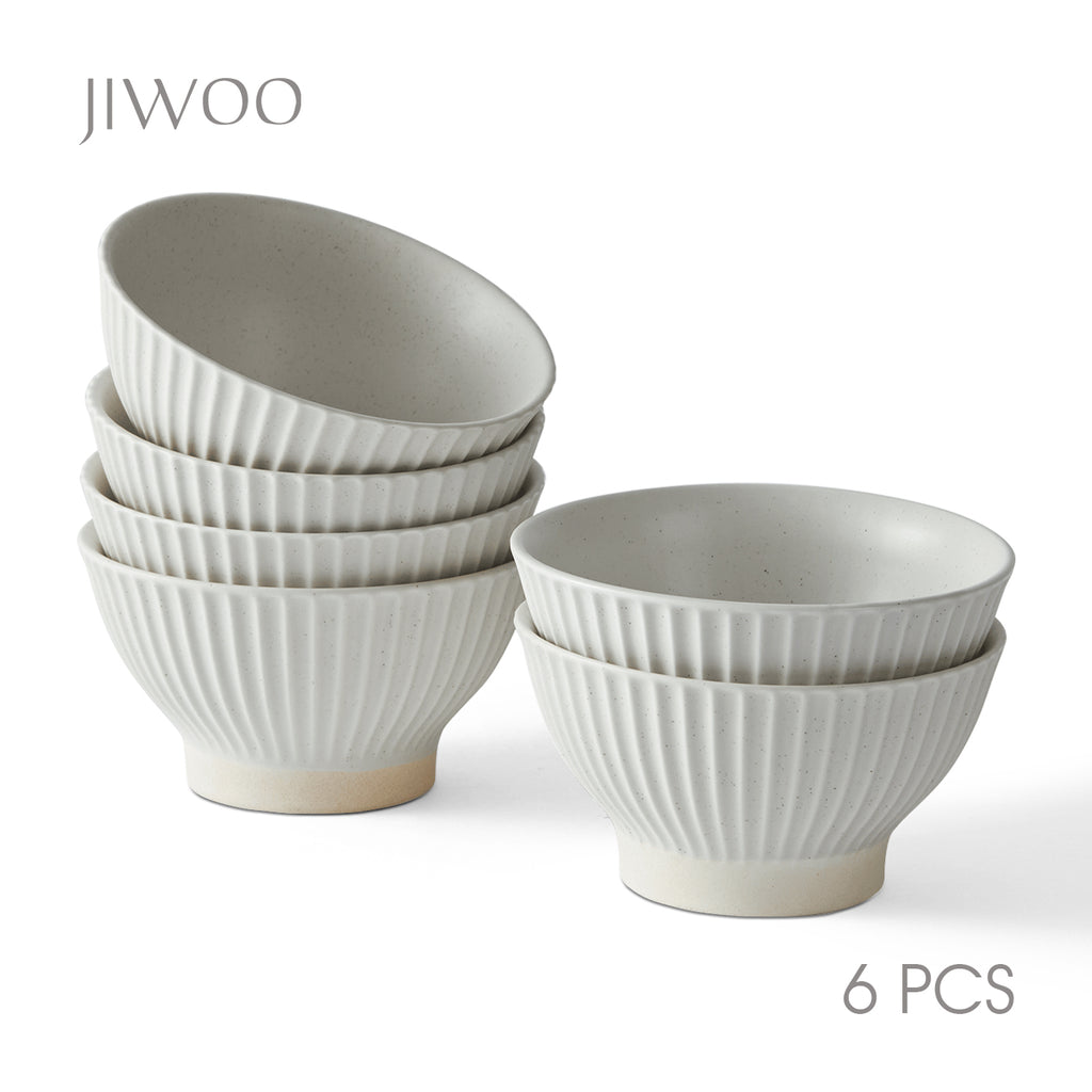JIWOO-Collins, 6pcs, 4,5Zoll 12cm Schale, Mikrowellengeeignet und Spülmaschinengeeignet