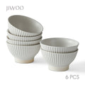 JIWOO-Collins, 6-teiliges 12cm Schale, Mikrowellengeeignet und Spülmaschinengeeignet