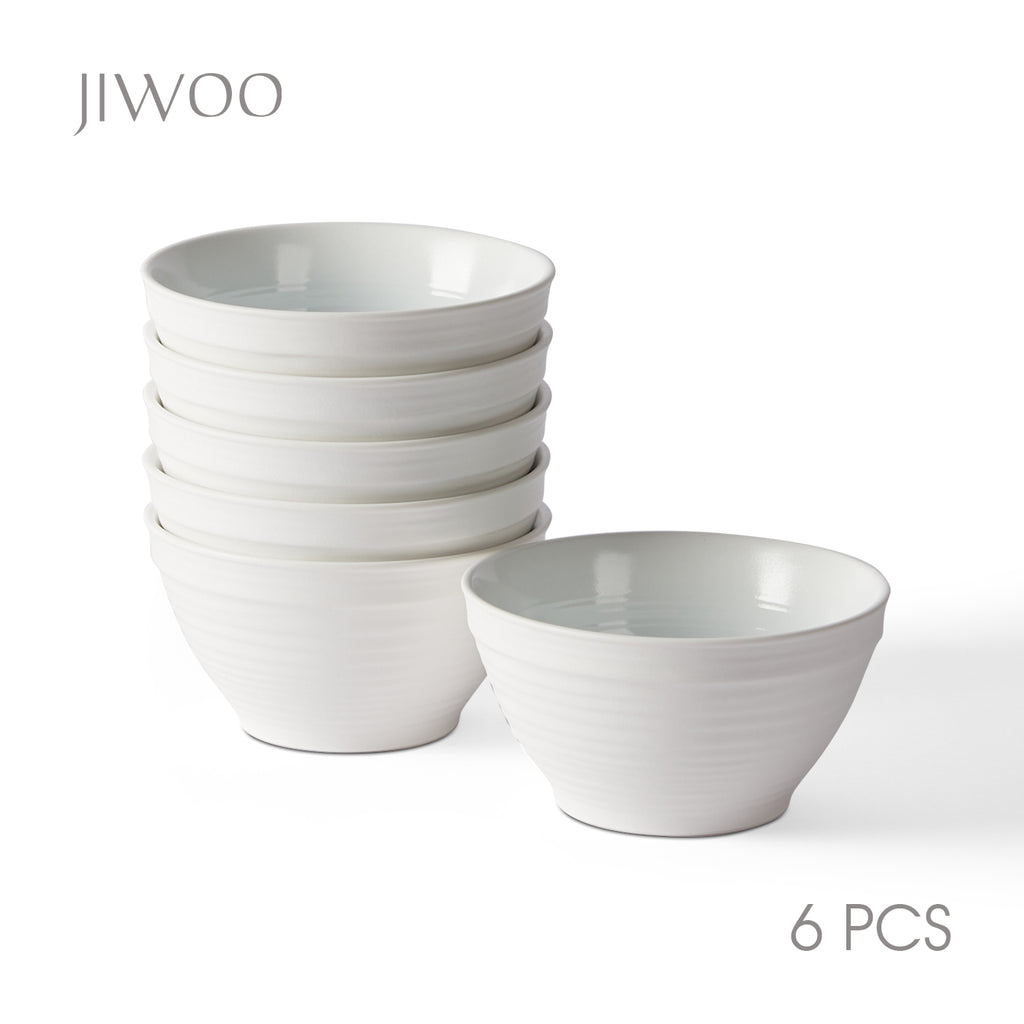 JIWOO-Lurcern, 6pcs, 4,5zoll 11,8cm Schale, Mikrowellengeeignet und Spülmaschinengeeignet