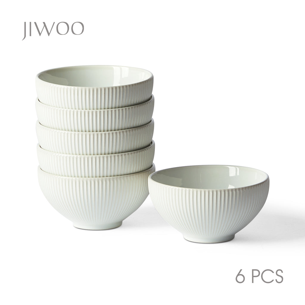 JIWOO-Moire, 4-teiliges 11,7cm Schale, Mikrowellengeeignet und Spülmaschinengeeignet