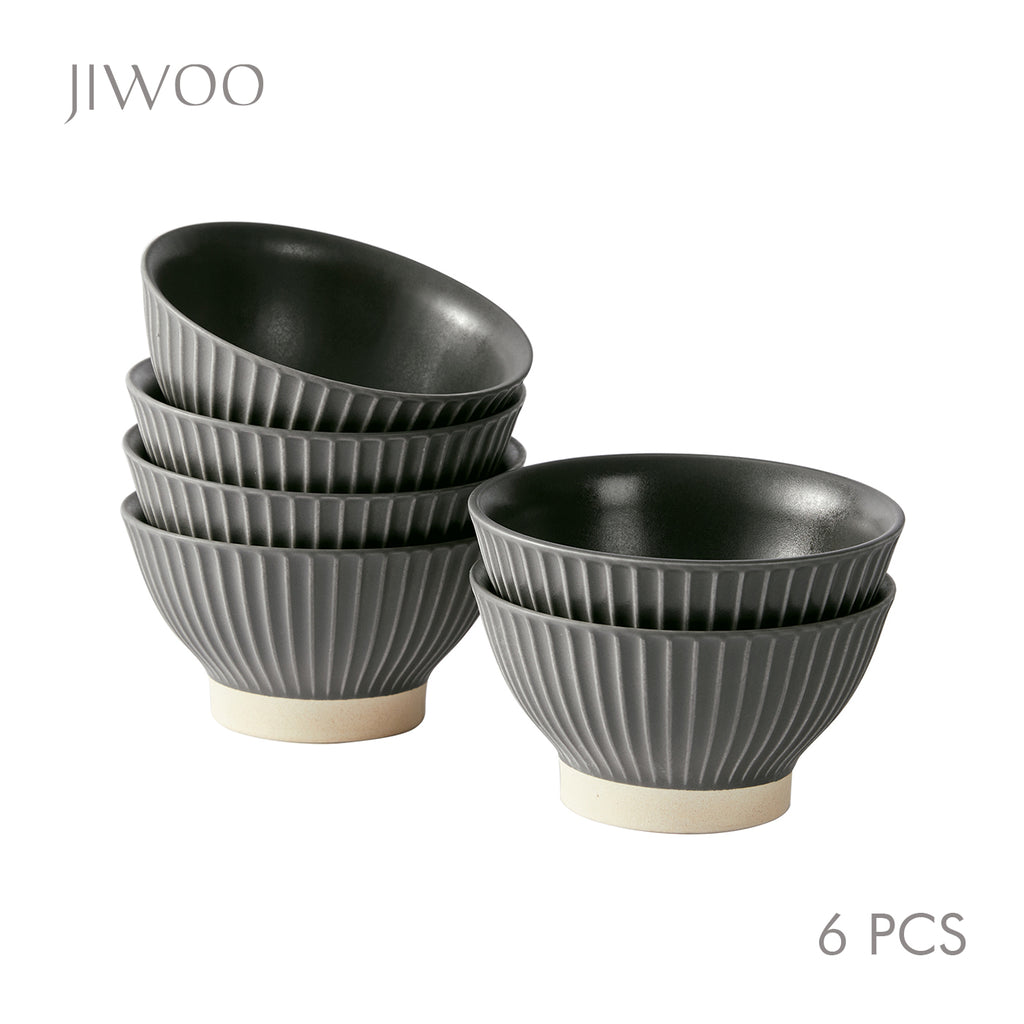 JIWOO-Collins, 6pcs, 4,5Zoll 12cm Schale, Mikrowellengeeignet und Spülmaschinengeeignet