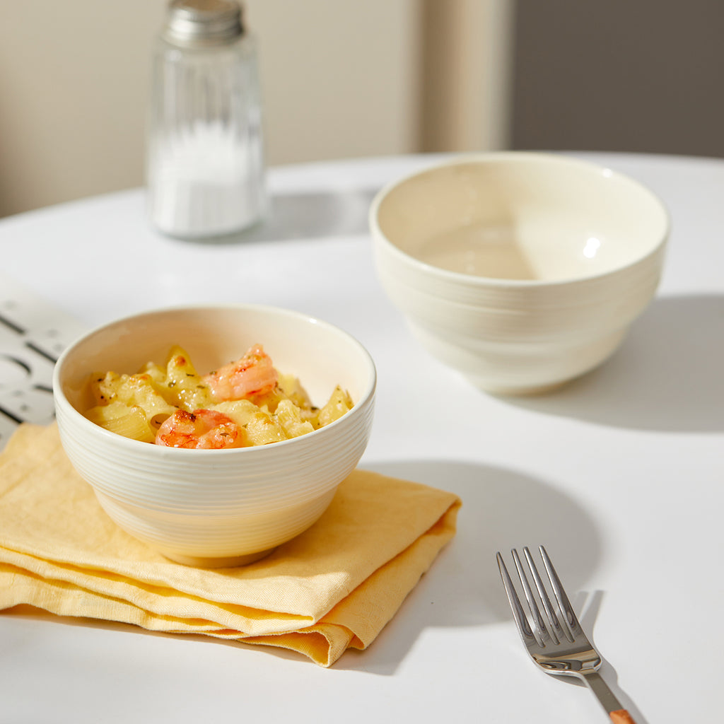 JIWOO-Light stream, 6pcs, 4,5Zoll 11,8cm Schale, Mikrowellengeeignet und Spülmaschinengeeignet