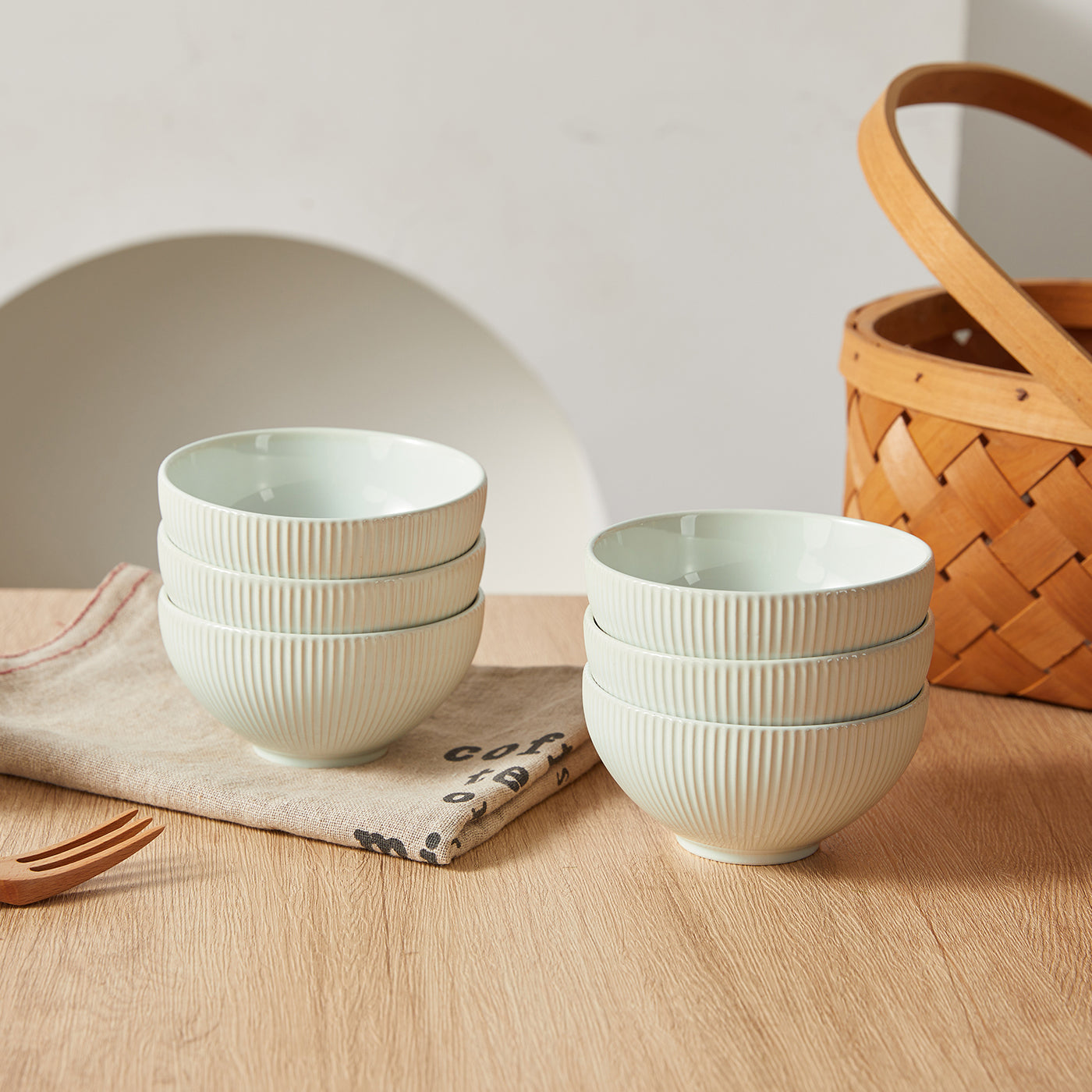 JIWOO-Moire, 4pcs, 4,5zoll 11,7cm Schale, Mikrowellengeeignet und Spülmaschinengeeignet