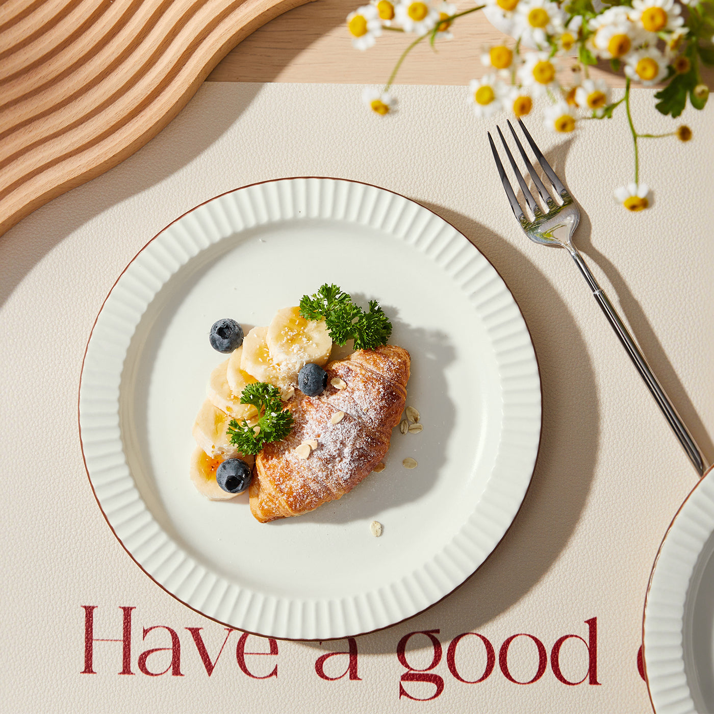 JIWOO-Collins, 4pcs, 8,5zoll 21,3cm Essteller, Mikrowellengeeignet und Spülmaschinengeeignet