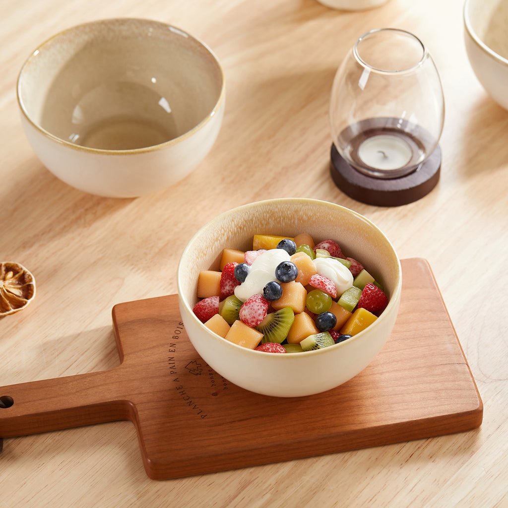 JIWOO-Lovina, 4pcs, 5,5zoll 13,5cm Schale, Mikrowellengeeignet und Spülmaschinengeeignet