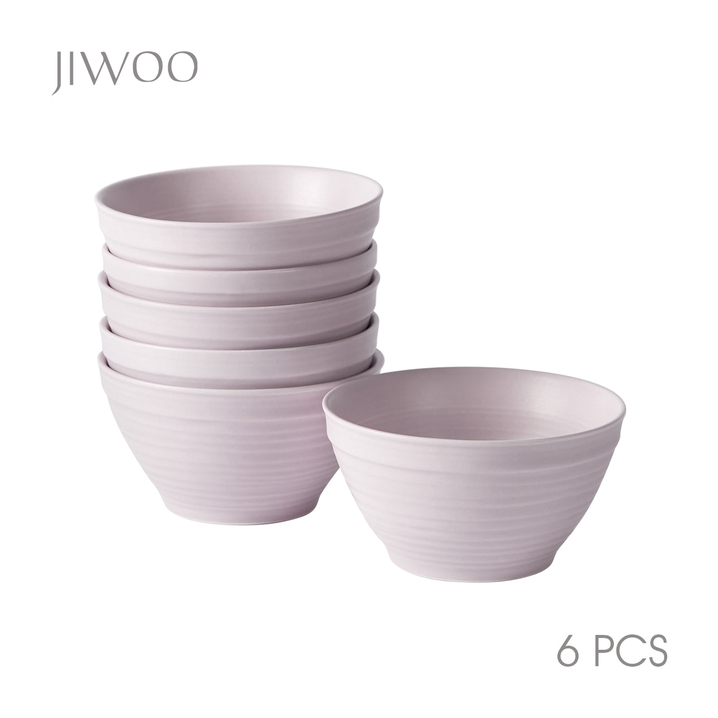 JIWOO-Lurcern, 6pcs, 4,5zoll 11,8cm Schüssel, Mikrowellengeeignet und Spülmaschinengeeignet